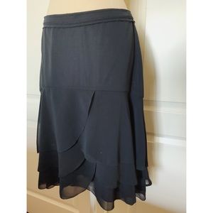 WHITE HOUSE BLACK MARKET Chiffon Skirt